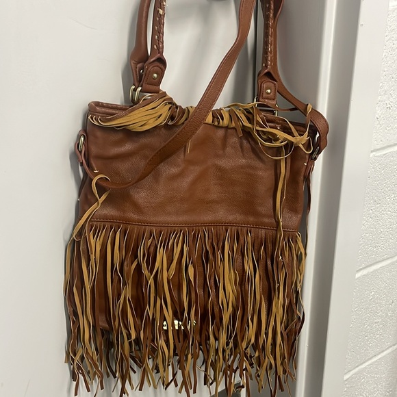 Steve Madden Fringe Tote Fair Condition - Picture 4 of 8